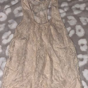 Lace tank